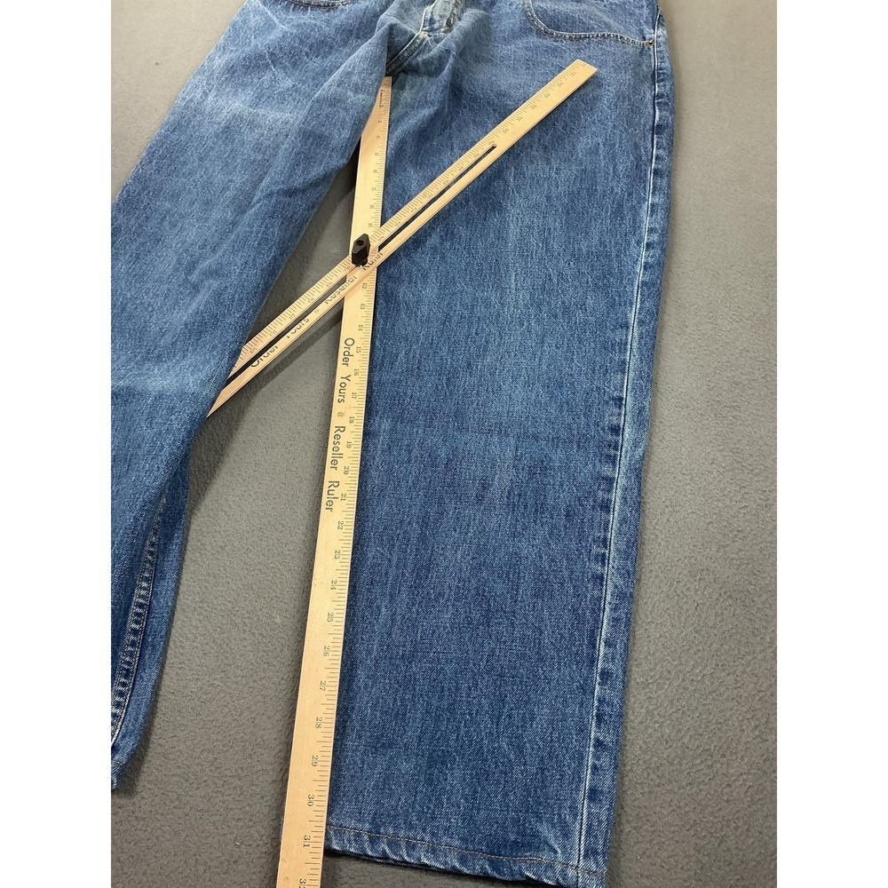 Dearborn Jeans Mens 40x30 Medium Wash Blue Relaxed Straight Cotton USA - Picture 2 of 12